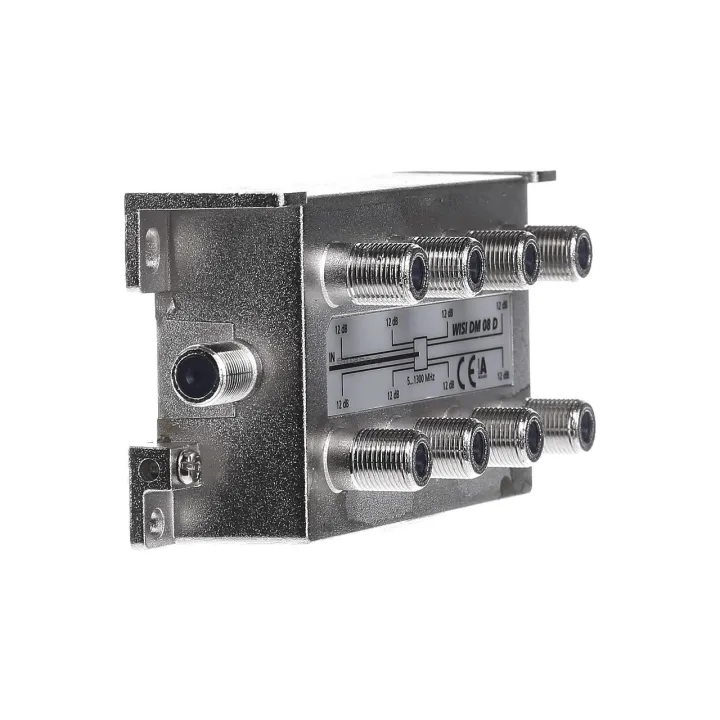Répartiteur 8 Sorties Symétri. Pertes(862/1300 Mhz):10,5/11,5 Db