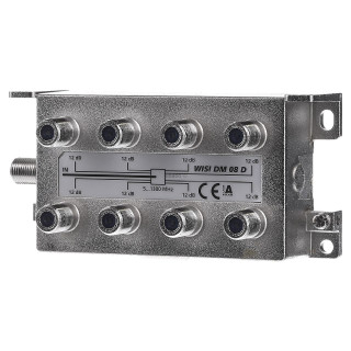 Répartiteur 8 Sorties Symétri. Pertes(862/1300 Mhz):10,5/11,5 Db