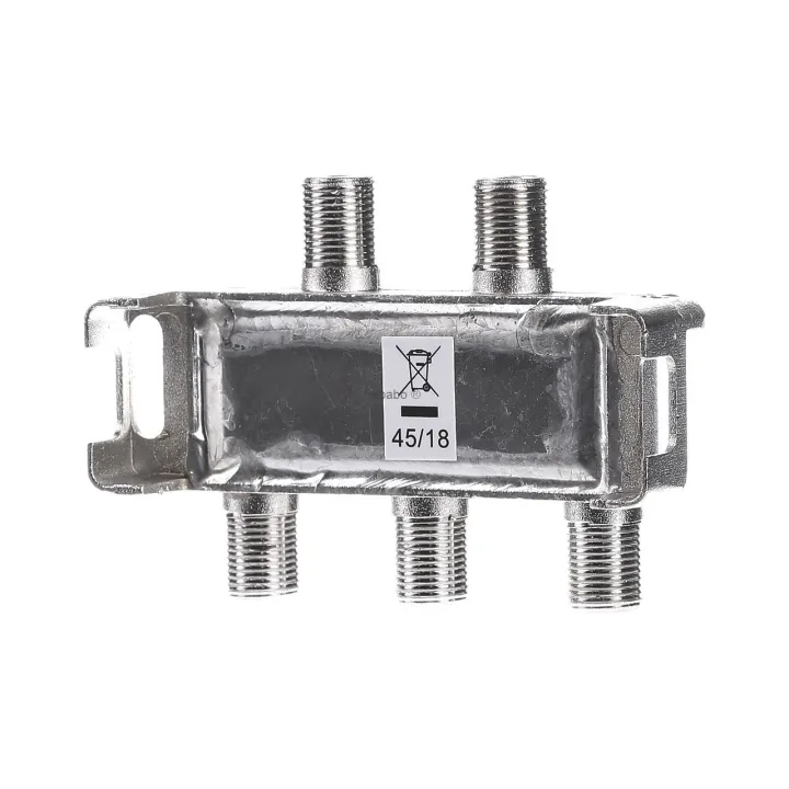 Répartiteur 4 Sorties Symétriq. Pertes(862/1300 Mhz):7,1/7,9 Db