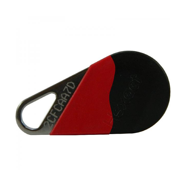 Badge De Proximité Noir/Rouge Pour Centrale Hexact