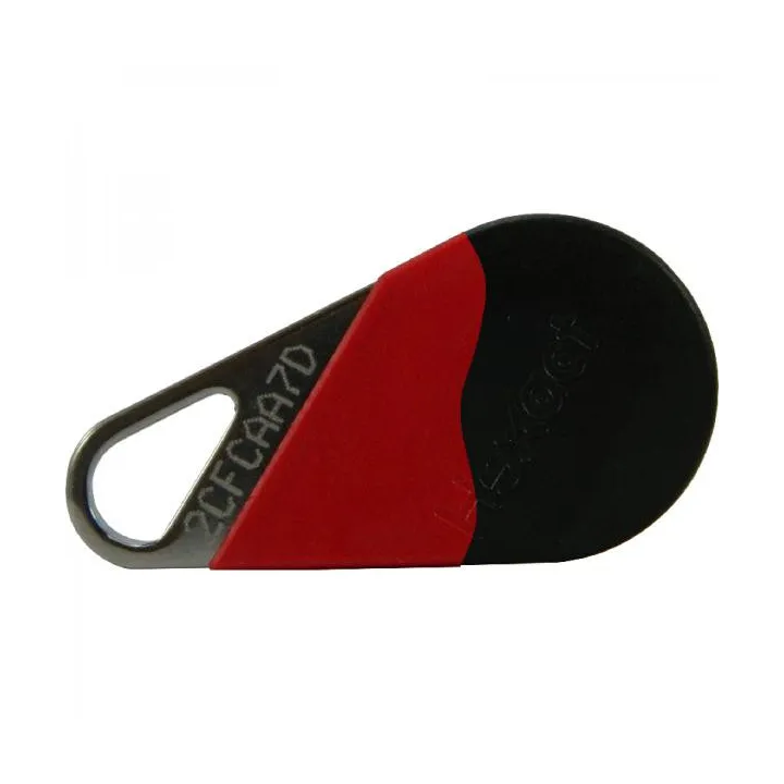 Badge De Proximité Noir/Rouge Pour Centrale Hexact