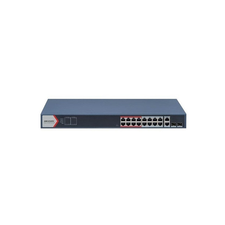Ds-3E1318P-Eib Switch Poe Smartmanaged 16 Port10/100 Mbps,2Xgiga Combo