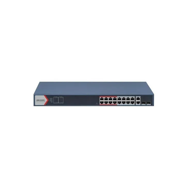 Ds-3E1318P-Eib Switch Poe Smartmanaged 16 Port10/100 Mbps,2Xgiga Combo