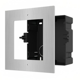 Ds-Kd-Acf1/S Module Bracket For Intercom Indoor And Outdoor Use, Stainless Steel, Plastic Gang Box
