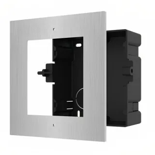 Ds-Kd-Acf1/S Module Bracket For Intercom Indoor And Outdoor Use, Stainless Steel, Plastic Gang Box