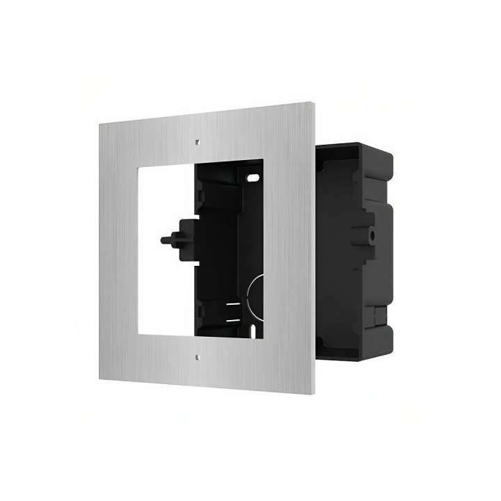 Ds-Kd-Acf1/S Module Bracket For Intercom Indoor And Outdoor Use, Stainless Steel, Plastic Gang Box