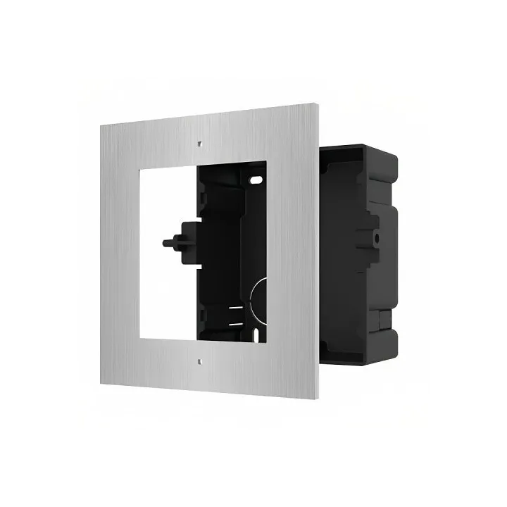 Ds-Kd-Acf1/S Module Bracket For Intercom Indoor And Outdoor Use, Stainless Steel, Plastic Gang Box