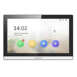 Ds-Kh6350-Wte1 7“ Station D'Interphone Vidéo Sur Ip Pour L'Intérieur