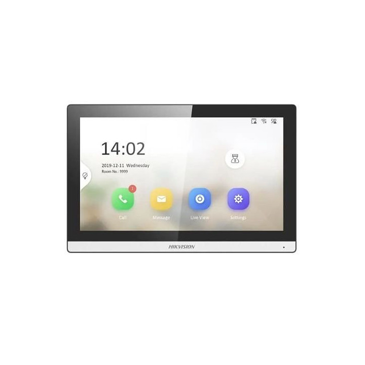 Ds-Kh6350-Wte1 7“ Station D'Interphone Vidéo Sur Ip Pour L'Intérieur