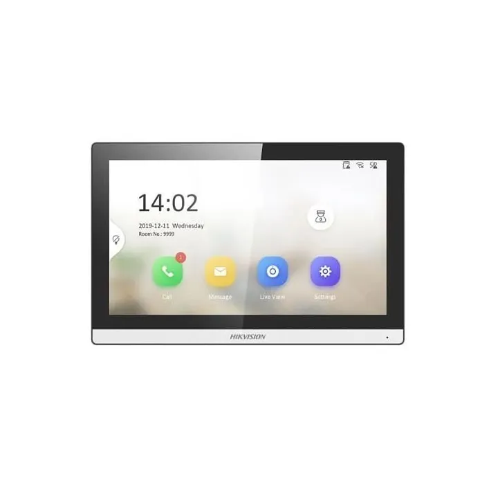 Ds-Kh6350-Wte1 7“ Station D'Interphone Vidéo Sur Ip Pour L'Intérieur