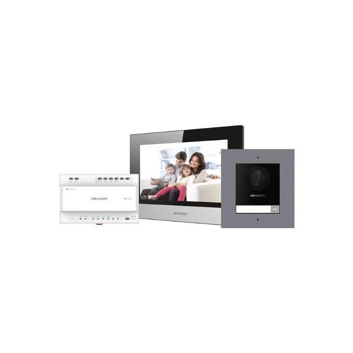 Ds-Kis702Y Interphone Vidéo À Deux Fils (Kit)