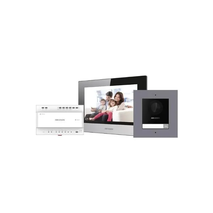 Ds-Kis702Y Interphone Vidéo À Deux Fils (Kit)