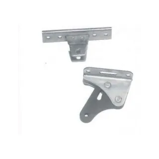 400 - Kit Fixation Rapide Inox Avec Attache Arriere Reglable Et Attache Avant
