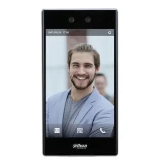 Ecran LCD 8", reconnaissance faciale, caméra 2MP, IP65