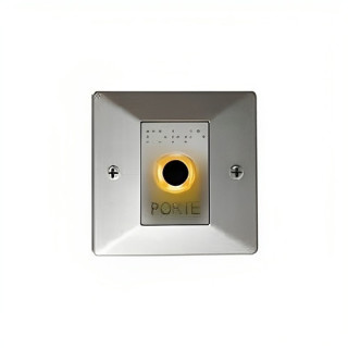 Boîtier D'Encast Pour Bouton Poussoir Ub-One-Finition Chrome Mat