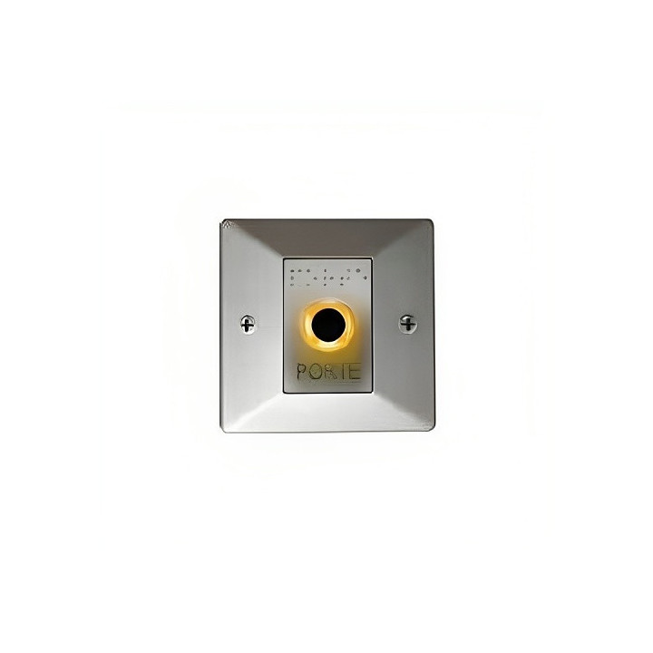 Boîtier D'Encast Pour Bouton Poussoir Ub-One-Finition Chrome Mat