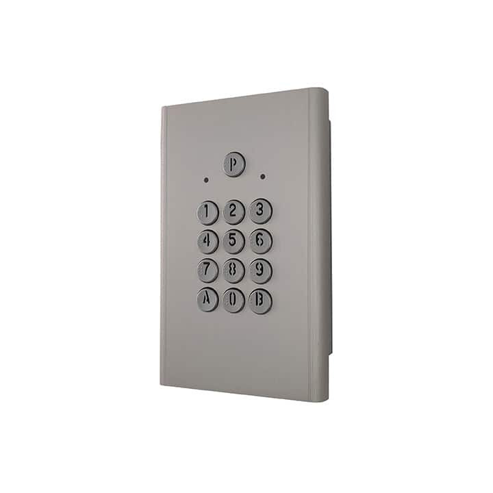 Boîtier Pour Clavier Codé Haus Compact-Pose Saillie-Finit Argent