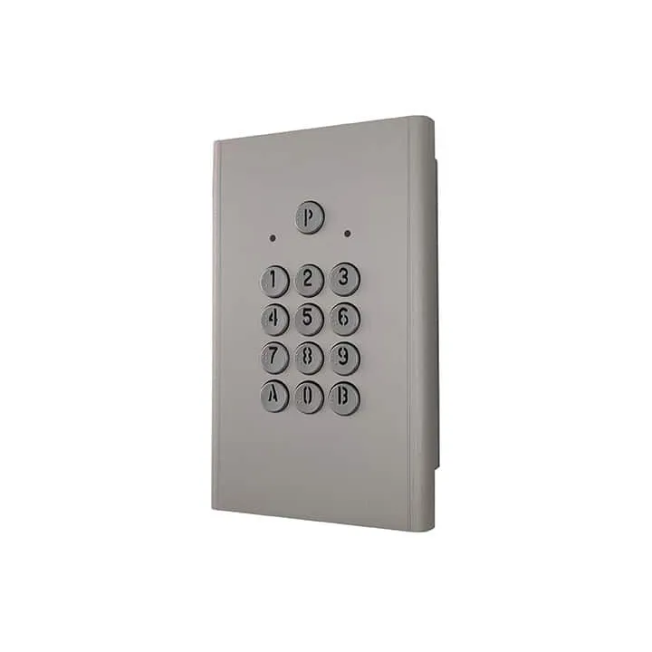 Boîtier Pour Clavier Codé Haus Compact-Pose Saillie-Finit Argent