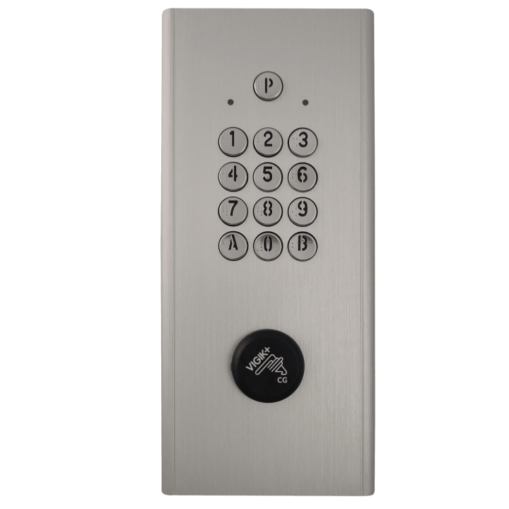 Boîtier Pour Haussmann Avec Lecteur Vigik+® Et Mains-Libres - Saillie - Or