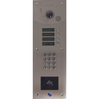 Interphone 4 Bouton D'Appel San Clav+Lecteur De Proxi Vigik®