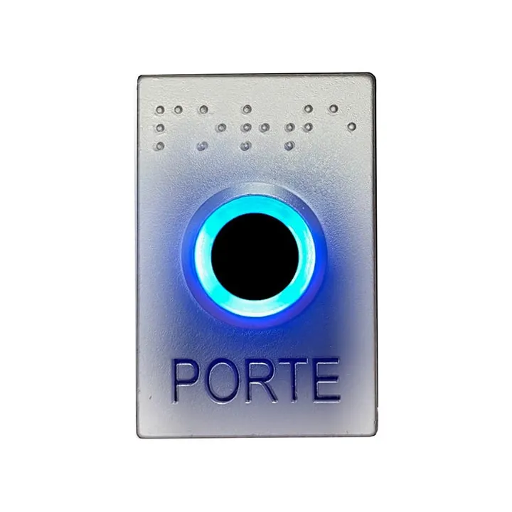 Kit Bouton Poussoir Ub-One Avec Boîtier D'Encastrement Et Sailli - Anthracite