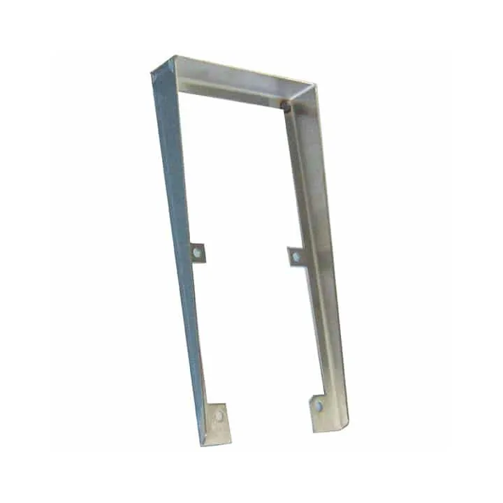 Boîtier Pour Interphone Vidéo Vendone Et Vendone Smile - Saillie - Inox - 156,50 x 349,60 x 50 mm