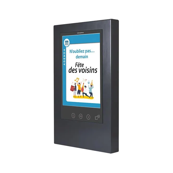 Tableau D'Affichage Interactif-Ver Inter Ecran 21 Pouce Pose