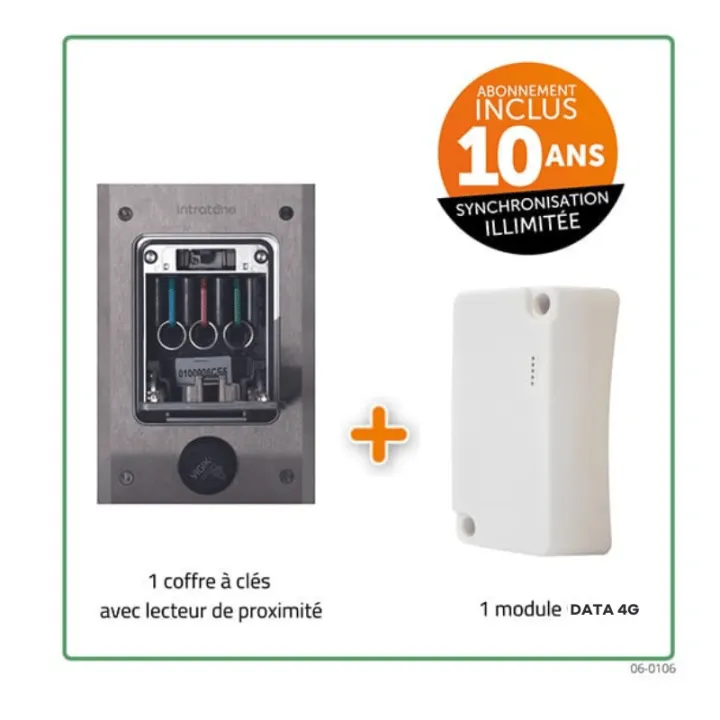 Intrabox Data Eco Coffre À Clés Et Lecteur Vigik+® - 10 Ans