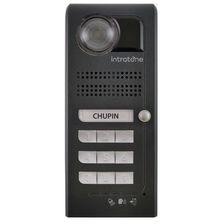 Interphone Video Villa 1 Bouton D'Appel Avec Clavier 9 Touch