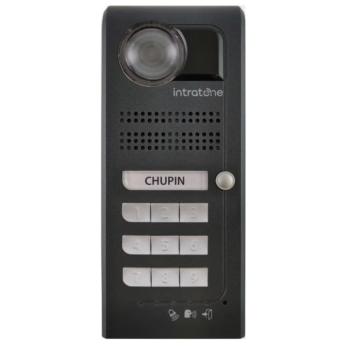 Interphone Video Villa 1 Bouton D'Appel Avec Clavier 9 Touch