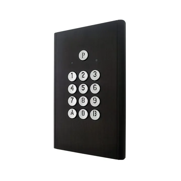 Boîtier Pour Clavier Codé Haus Compact-Pose En Saillie-Finit Noire