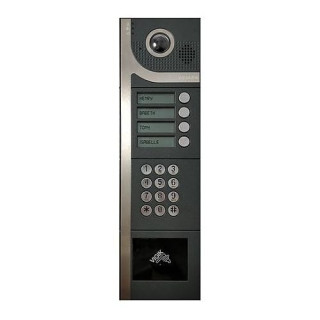 Kit Interphone 4B Avec Clavier - Audio 15 Ans - Saillie - Anthracite