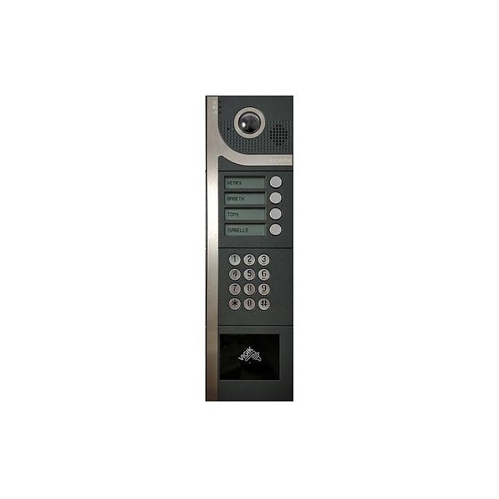 Kit Interphone 4B Avec Clavier - Audio 15 Ans - Saillie - Anthracite