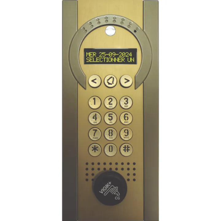 Interphone Vidéo Spécial Rénovation À Défil De Nom Caméra Pinh