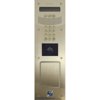Interphone Vidéo V4 À Défil De Nom Caméra Pinhol Invisible Avec Cla
