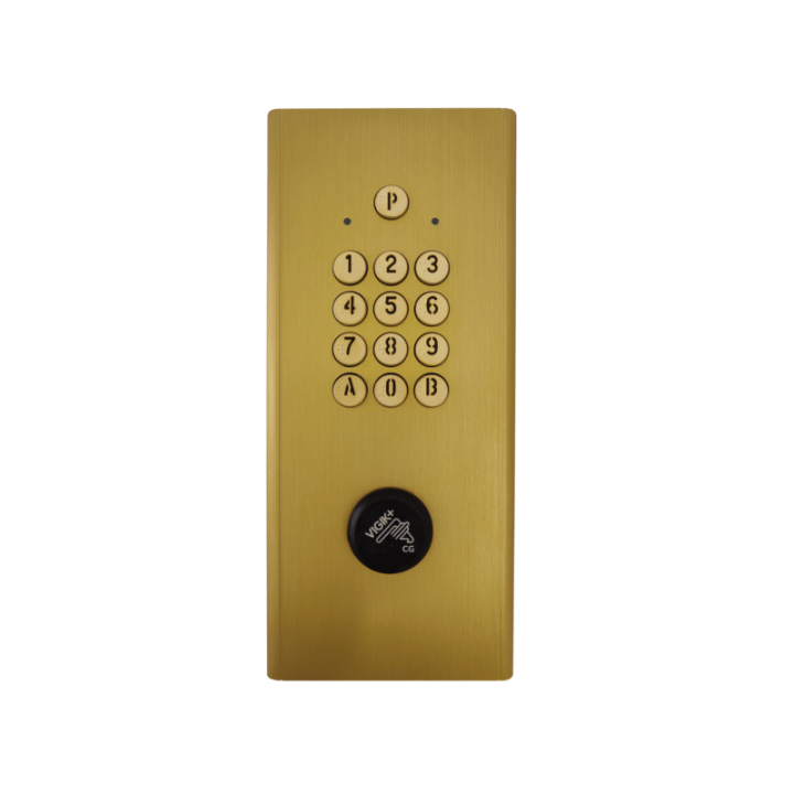 Clavier Codé Haussmann Avec Bouchon-1 Relais-Pose En Encastreman