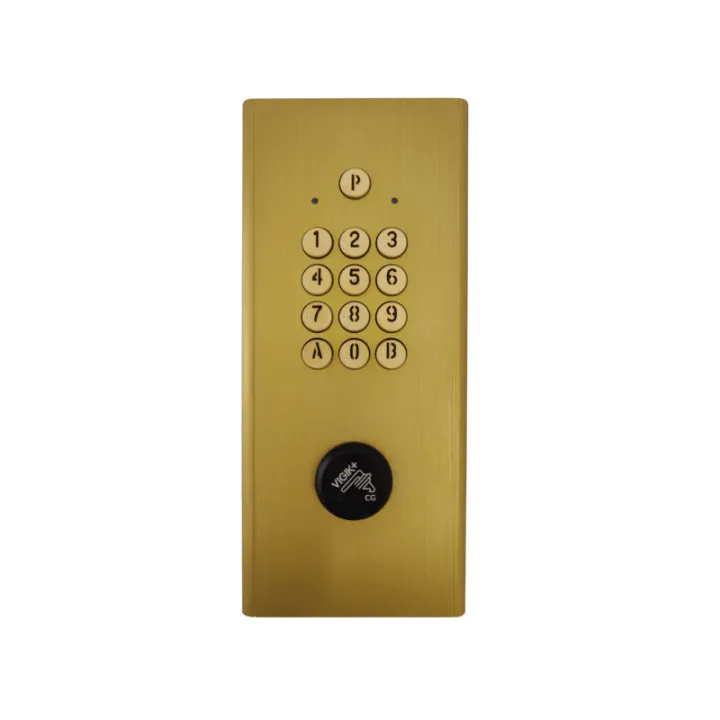 Clavier Codé Haussmann Avec Bouchon-1 Relais-Pose En Encastreman