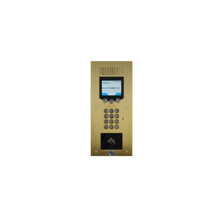 Interphone Vidéo Vendone Avec Écran Coul Lcd-Défil De Nom Avec Clav