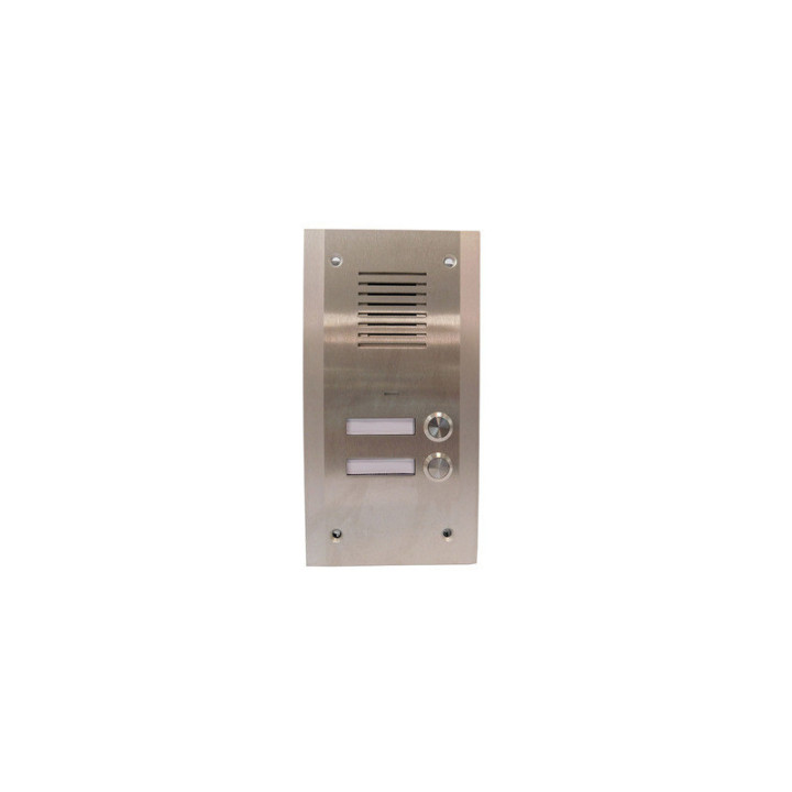 Intrabox Datum Eco Interphone Audio Appel Gardien 2 Bouton D'App