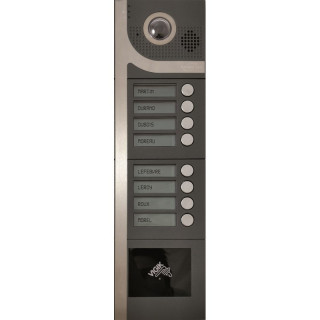Kit Interphone 8B Sans Clavier - Audio 15 Ans - Saillie - Anthracite