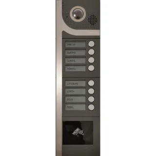 Kit Interphone 8B Sans Clavier - Audio 15 Ans - Saillie - Anthracite