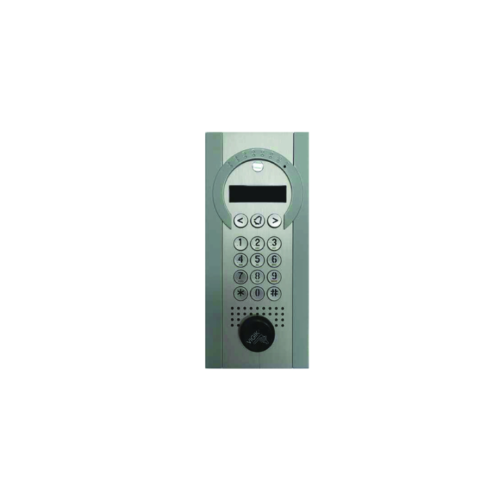 Boîtier Pour Interphone Vidéo Spécial Rénovation - Saillie - Gris Clair/Argent