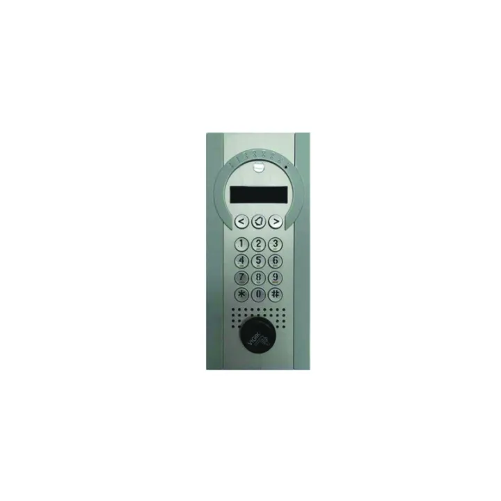 Boîtier Pour Interphone Vidéo Spécial Rénovation - Saillie - Gris Clair/Argent