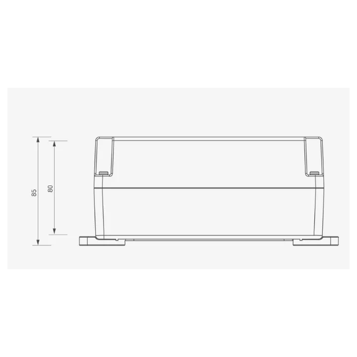 Alimentation 230V Ac/24V Dc /2,5A Boît Ab Ip 65 180X105X80Mm