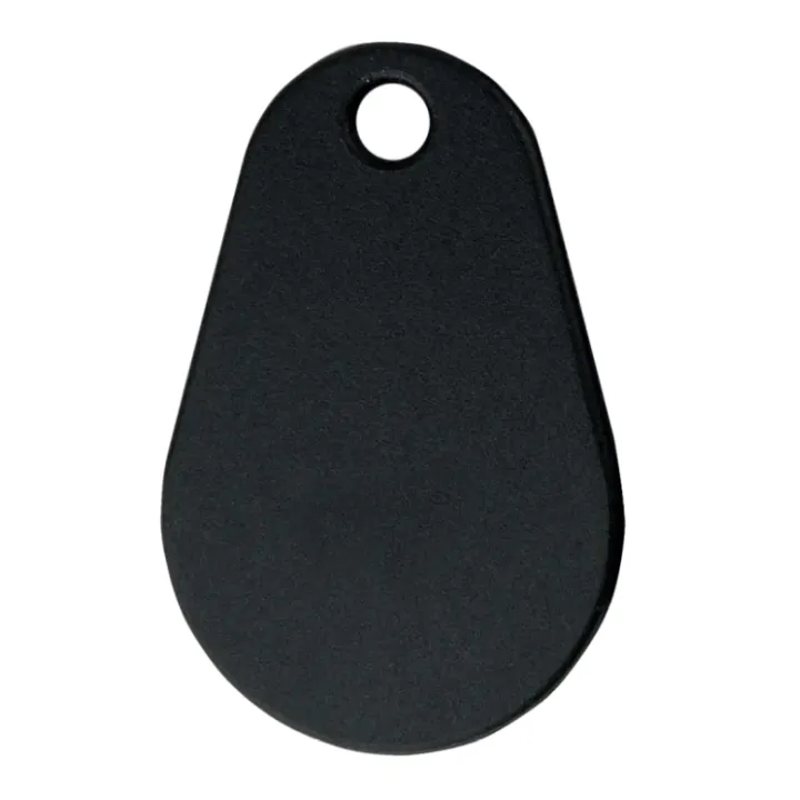 Tag Pc Rfid Kfx Surmoulé Em-Marin Em4200 125 Khz Black