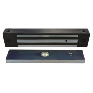 Ventouse Em Applique Ip 67 Acier Inox 600 Lbs 12/24V Dc Contact Hall