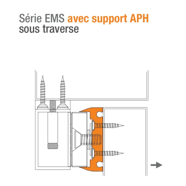 Ventouse Em Applique Ip 67 Acier Inox 600 Lbs 12/24V Dc Contact Hall
