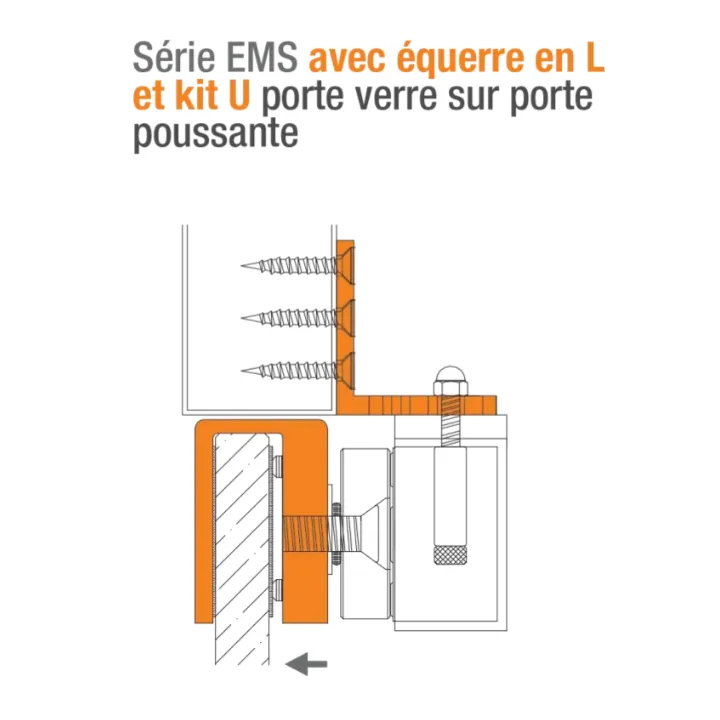 Ventouse Em Applique Ip 67 Acier Inox 600 Lbs 12/24V Dc Contact Hall