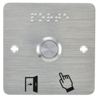 Bouton Poussoir Acier Inox Deq.19 Mm Contact No+Nc (V) + Ssp201