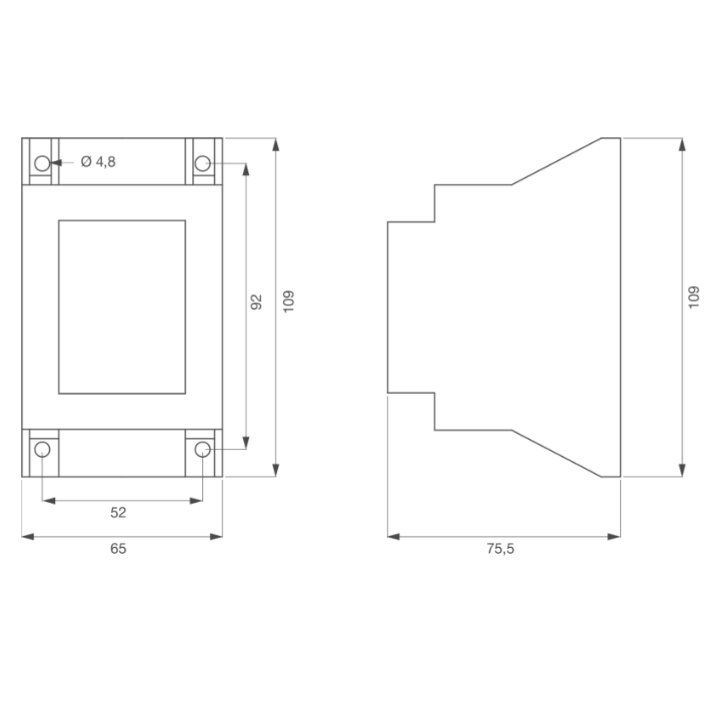 Transformateur Bloc Table 230V Ac / 24V Ac / 24Va Câble 1,5M Avec Fiche Dc